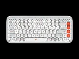 Клавiатура бездротова Logitech Pop Icon Keys Off White (920-013072) - мініатюра 2