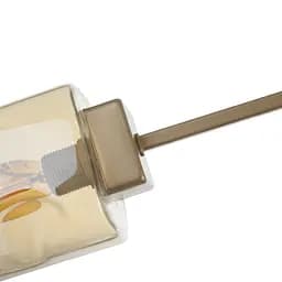 Люстра стельова Brille в спальню E14 40W G (LK-669C/8) - мініатюра 7