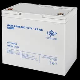 Акумулятор мультигелевий LogicPower 12 V 55 Ah - LPM-MG - мініатюра 2