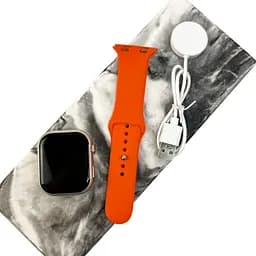 Смарт-годинник BIG S9 Pro Max 45mm, IP65, 230 mAh, Orange (BIGS9POrange) - мініатюра 7
