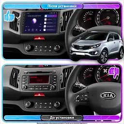 Автомагнітола 9-дюймовий сенсорний екран XPRO Kia Sportage 2012-2015 (MER-14150_6215) - мініатюра 6