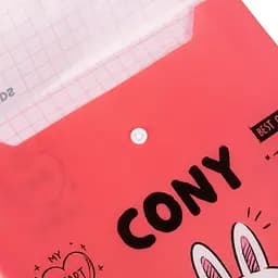 Папка-конверт Yes Line Friends Cony, A4, з кнопкою (492077) - мініатюра 3