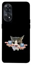 Чохол Demsky Six Seven cat для Oppo Reno 8 T 4G