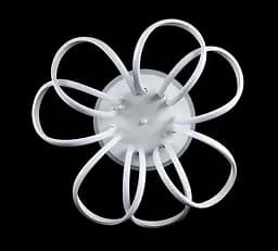 Люстра стельова LED Splendid Ray L78586/7, 224W, білий, сучасний стиль, з пультом, 58 см - мініатюра 4