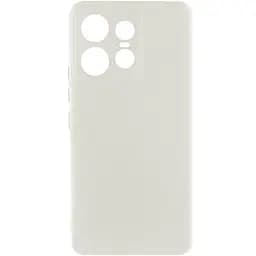 Чохол Silicone Cover Ummi Lakshmi Full Camera (AA) для Motorola Edge 50 Pro Білий / White