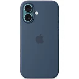 Силіконовий чохол CasePro Silicone Case with MagSafe Denim для iPhone 16 - мініатюра 2