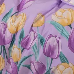 Комплект постільної білизни Viluta двоспальний ранфорс 22177 100% бавовна - мініатюра 4