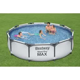 Каркасний басейн Bestway 56406, розмір 305 x 76 см з фільтруючим насосом 58383 - мініатюра 2