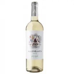 Вино Allegranza Wine, біле, сухе, 12,5%, 0,75 л - мініатюра 1