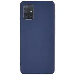 Чохол-накладка Toto 1 mm Matt TPU Case Samsung Galaxy A71 Navy Blue