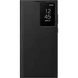 Оригінальний чохол-книжка Samsung S-View Flip Cover для Galaxy S22 Ultra Чорний EF-ZS908CBEGRU
