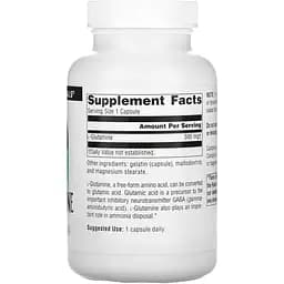 Глутамін Source Naturals L-Glutamine 500 мг 100 таблеток - мініатюра 2
