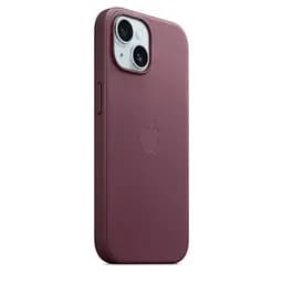 Чохол CasePro FineWoven Case with MagSafe Mulberry для iPhone 15 - мініатюра 6