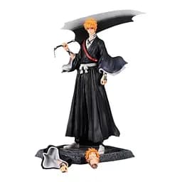 Коллекционная фигурка Блич Ичиго Куросаки Bleach Kurosaki Ichigo со сменной головой 33 см CH B KI 33