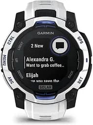 Смарт-годинник Garmin Instinct 3 45mm Solar Whitestone with Whitestone Band (010-02934-03) - мініатюра 6