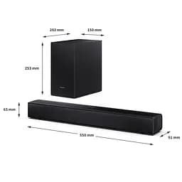 Саундбар Sharp HT-SBW121 Black - мініатюра 5