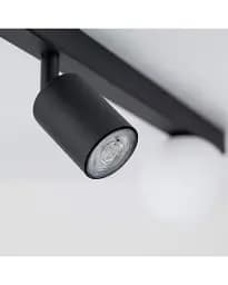 Світильник поворотний, спот TK Lighting 10000 Vox GU10+G9 2x10+6W IP20 Bk - мініатюра 3