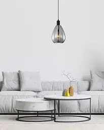 Підвісний світильник, люстра Italux PND-27812-BK-SG Zulo E27 1x40W IP20 - мініатюра 2