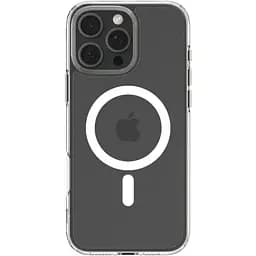 Прозорий чохол Spigen Ultra Hybrid MagSafe Frost Clear для iPhone 16 Pro (ACS08133) - мініатюра 4