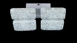 Люстра стельова LED Splendid Ray L3181/4, 96W, білий, з пультом, сучасний стиль - мініатюра 2