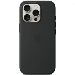 Силіконовий чохол CasePro Silicone Case with MagSafe Black для iPhone 16 Pro - мініатюра 2