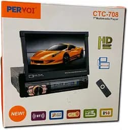 Автомагнітола з 7'' сенсорним HD-екраном, підтримкою Mirror Link, вбудованим GPS і Wi-Fi XPRO CTC-708 (44158-CTC-708_2772) - мініатюра 2