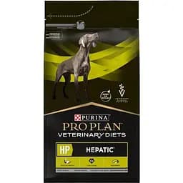 Сухий дієтичний корм для цуценят та дорослих собак Purina Pro Plan HP Hepatic для підтримання функції печінки при хронічній печінковій недостатності 3 кг - мініатюра 2