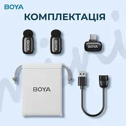 Мікрофон Boya mini-23 Type-C Black (mini-23) - мініатюра 15