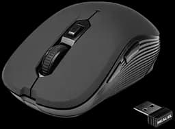 Миша бездротова REAL-EL RM-480 Black (EL123200050) - мініатюра 2