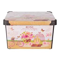 Корзина Violet House Decor Rose, 20 л, різнобарв'я (0648 DECOR ROSE с/кр. 20 л) - мініатюра 2