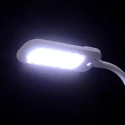 Настільна лампа Brille на гнучкій ніжці сенсорна SL-64 6W WH - мініатюра 10