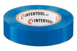 Стрічка електроізоляційна Intertool ізолента 15 м синя в упаковці 10 шт. - мініатюра 2