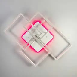 Світлодіодна люстра Venida у білому корпусі 80х70 см | Арт. A9040/4 RGB WT | Line F - мініатюра 5