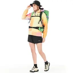 Куртка штормова Picture Organic Surface Printed Women S Світло-жовтогарячий - мініатюра 9
