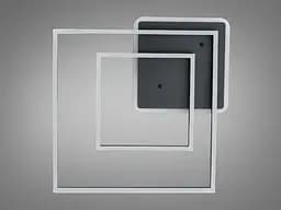 Стельова LED-люстра Diasha 2550BK LED 3color dimmer - чорна, 84 Вт, 55x55 см - мініатюра 5