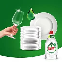 Засіб для миття посуду Fairy Pure & Clean, 650 мл - мініатюра 6