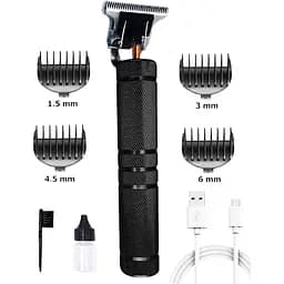 Професійна бездротова машинка для стриження волосся Geemy Gm 6603 машинка для волосся бороди (чорна)