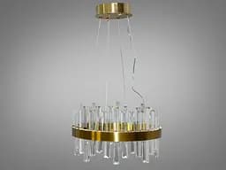 Люстра стельова LED Diasha 836/400BR, 90W, бронза, сучасний стиль для спальні та вітальні - мініатюра 3