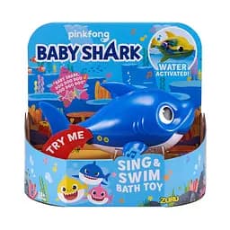 Інтерактивна іграшка для ванни Robo Alive Junior Daddy Shark (25282B) - мініатюра 5