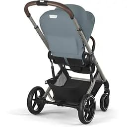 Прогулянкова коляска Cybex Balios S Lux TPE Stormy Blue з бампером (524001195) - мініатюра 3