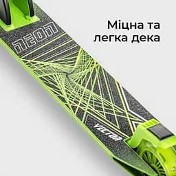 Самокат Neon Vector Зелений NT05G2 - мініатюра 3