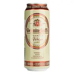 Пиво Denninghoff's Weizen пшеничное нефильтрованное 5.3% 0.5 л ж/б