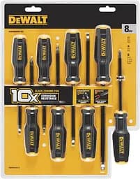 Викрутки TOUGHSERIES MAX FIT, SL, PH, SQ, набір 8шт DeWALT hoz0014171 - мініатюра 3