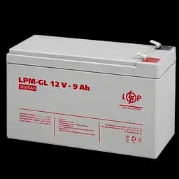 Аккумулятор гелевий LogicPower LPM-GL 12 V 9 Ah (LP6563) - мініатюра 3
