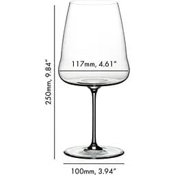 Келих для червоного вина Riedel Winewings Cabernet Sauvignon 820 мл (1234/0) - мініатюра 5