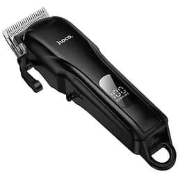 Машинка для стрижки волосся Hoco HP24 Electric Barber Black - мініатюра 4