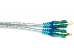 Міжблоковий кабель 2RCA-2RCA Oehlbach Ice Blue 100 1 м - мініатюра 3
