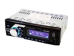Автомагнітола Pioneer 1276 MP3 SD USB AUX FM чорний (1276_437) - мініатюра 3