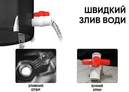 Каркасна крижана кріо ванна EasyFit круглий басейн для оздоровлення (EF-2306) - мініатюра 3