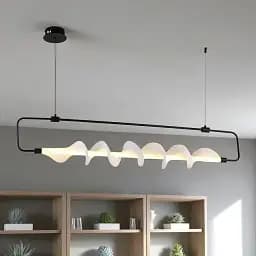 Люстра стельова LED Levistella 7813173 BK, 10W, 3000K, чорний метал, для вітальні - мініатюра 2